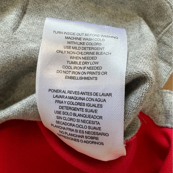 Tommy Hilfiger Kansas City Chiefs Quarter Button Collared Long Sleeve Shirt LG - Picture 13 of 16